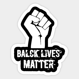 Balck lives matter George floyd Sticker